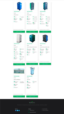 Sitio web para cotizador